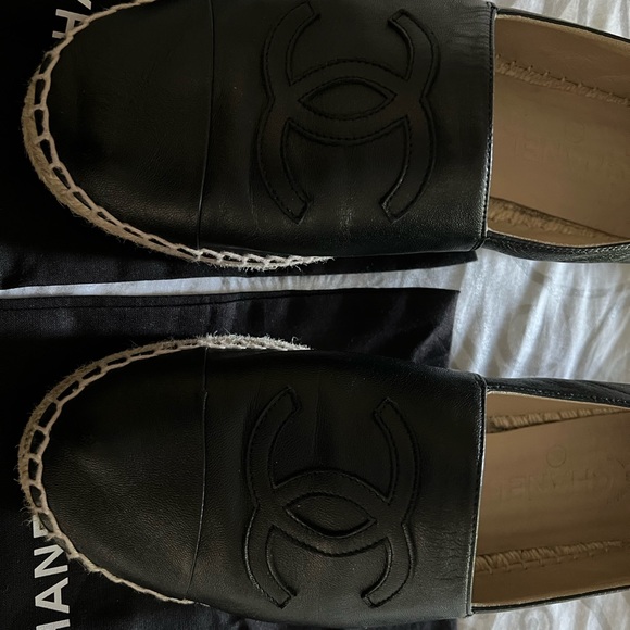 Chanel Leather Espadrilles - Picture 4 of 5